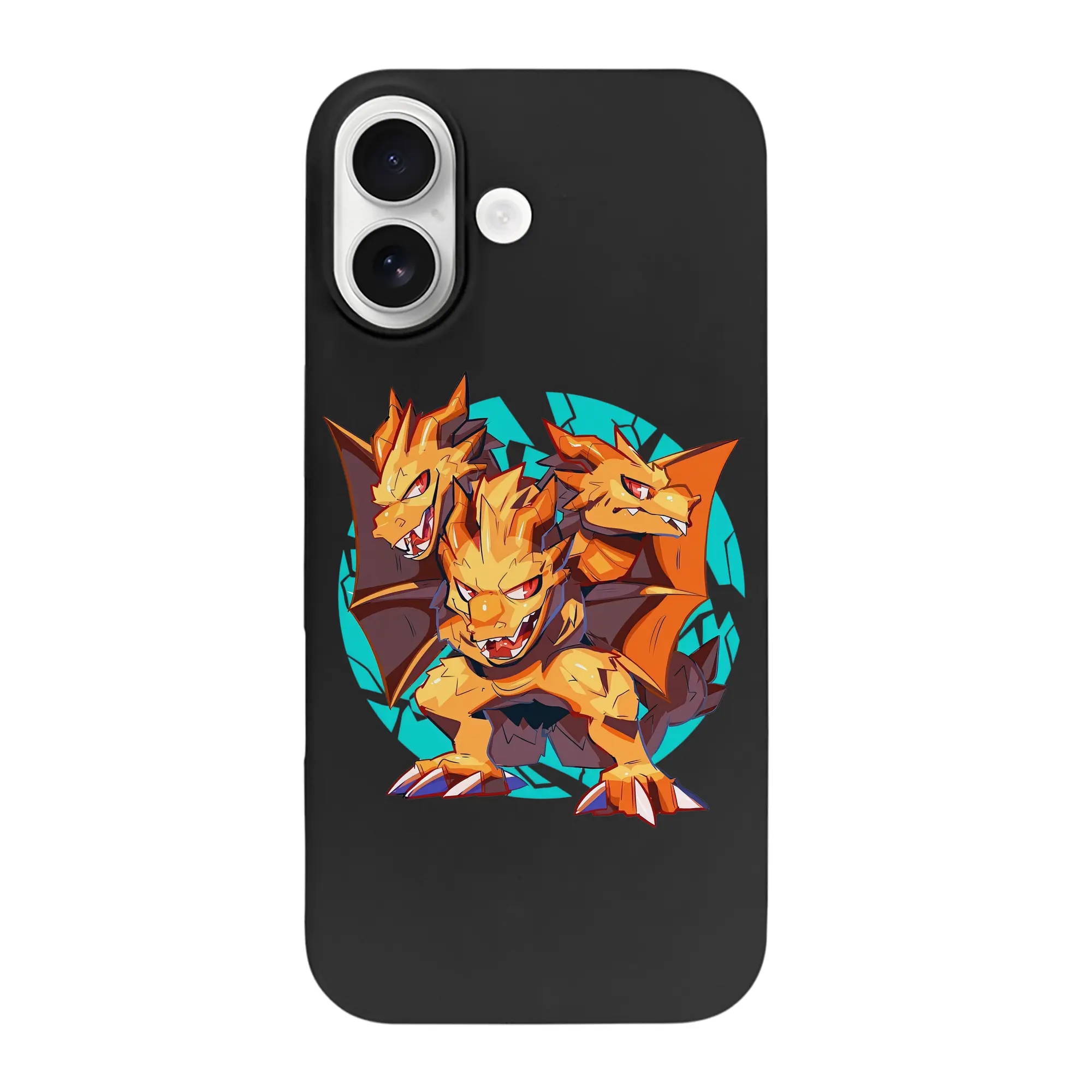 ゴジラ グッズ,キングギドラ - iPhone 17 シリーズ シリコンケース 薄型 耐衝撃 指紋防止 ソフトタッチカバー 精密フィット 傷防止 保護ケース iPhone 17/17 Air/17 Pro/17 Pro Max 対応